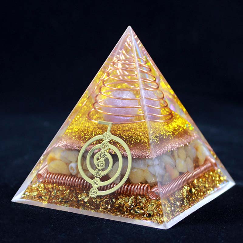 Pirâmide Orgonite Reikiana CKR